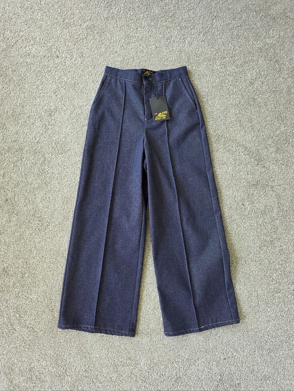 Le Mont St Michel Women's Wide-Leg Jean Trousers